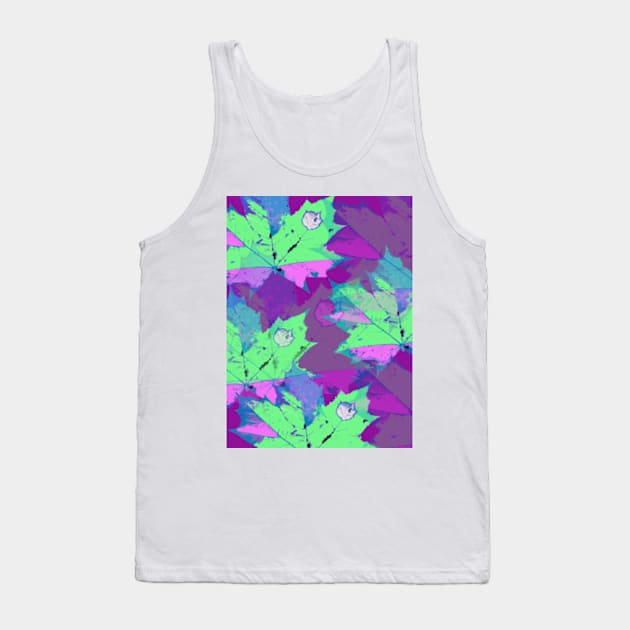 Lilac magic leaves Tank Top by RanitasArt